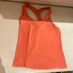 raspberry cream lululemon top- size 4